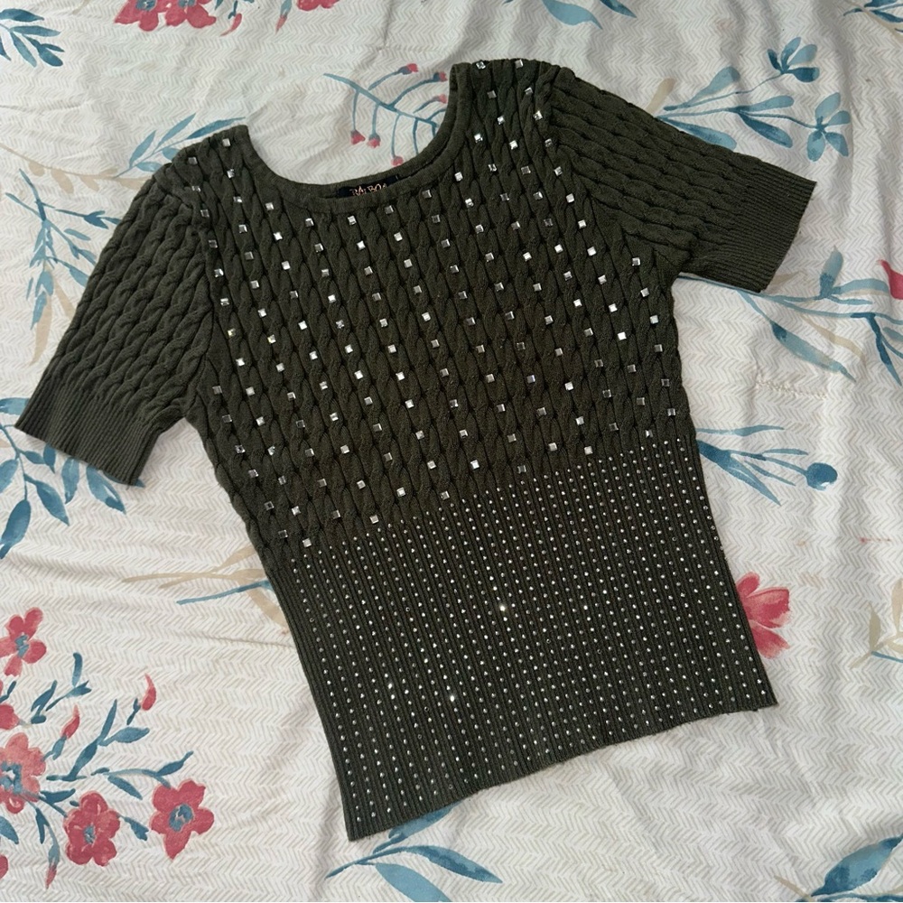 Y2k knit shirt